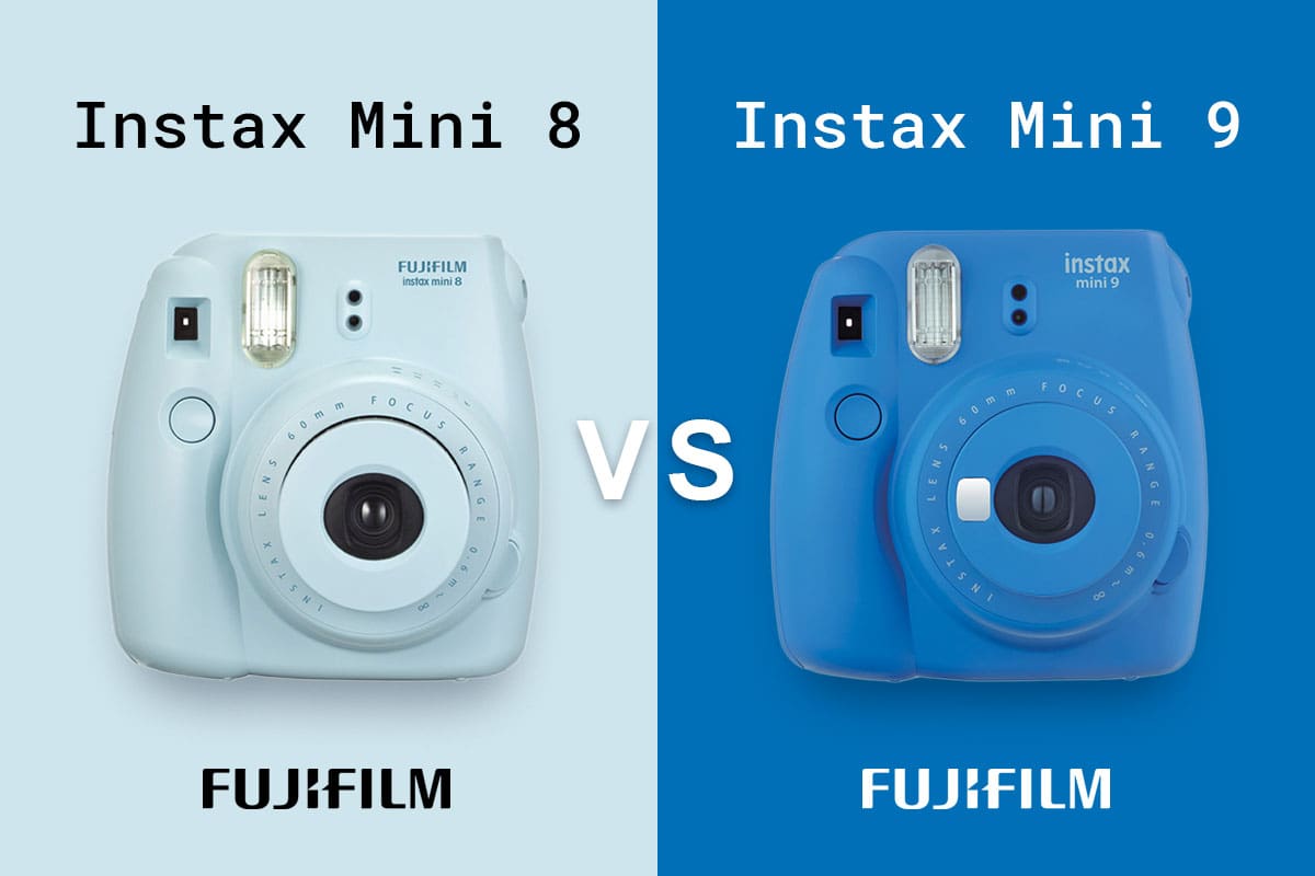 Fujifilm Instax Mini 8 Versus Instax Mini 9 Comparison