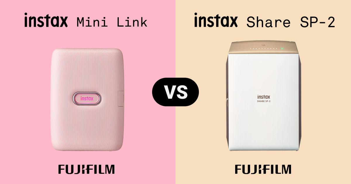 Instax Mini Link Versus Instax Share SP 2