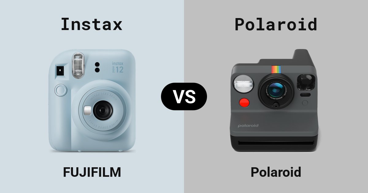 Instax versus Polaroid